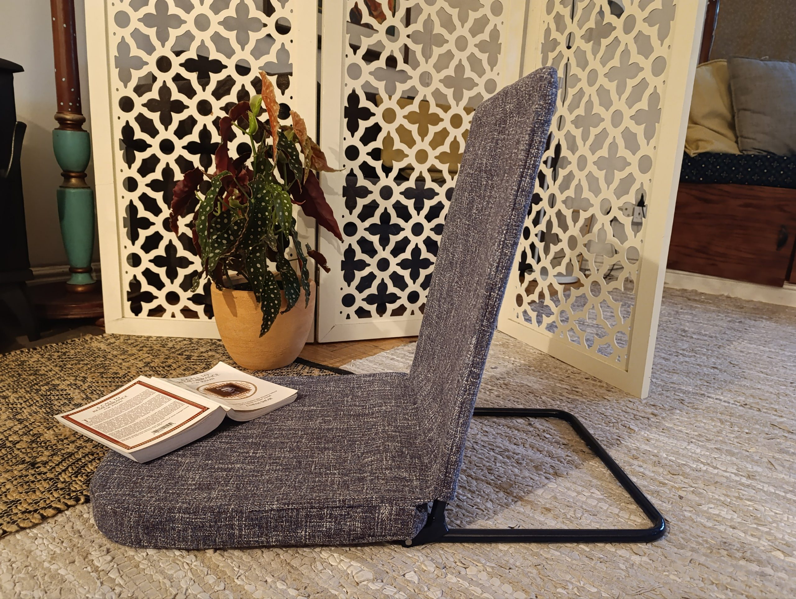 MEDITATION CHAIR & BACKREST - Folding. - Image 9